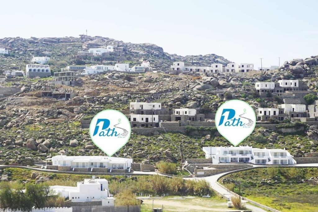 1Path Houses, Super Paradise Mykonos Mykonos Town ภายนอก รูปภาพ